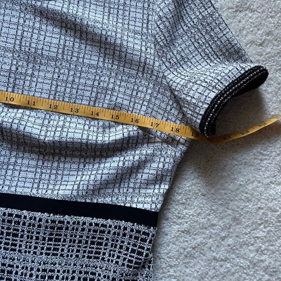 NWOT Karl Lagerfeld Casual Tweed Pencil Dress Size 10 - Picture 10 of 14